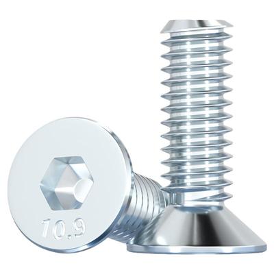 【全网热销】10.9镀锌沉头内六角