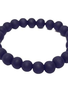 天然植物蓝染杉木复古手串时尚