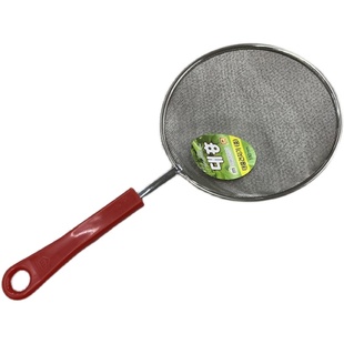 韩国筛油网不锈钢笊篱商用捞面超细网过滤网大小号漏勺火锅老式