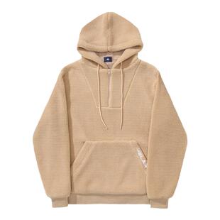 [法国]Helas LOU HOODIE羊羔绒保暖刺绣休闲运动连帽帽衫卫衣
