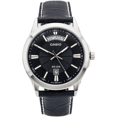 卡西欧casio星期日志手表男