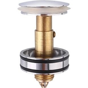 洗脸盆下水器配件洗手池面盆弹跳芯铜机芯下水器开关弹跳柱子芯