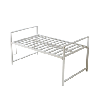 小户型儿童半高床成人一体铁艺高架床男女孩青少年金属铁架床1.2