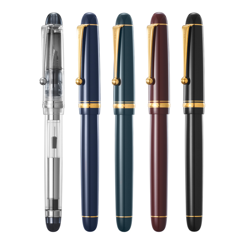 日本PILOT百乐贵客经典Custom74钢笔14K金5号金尖墨水笔FKK-1000R