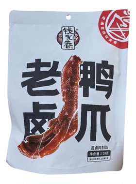 钱家香老卤鸭爪多口味袋装下酒
