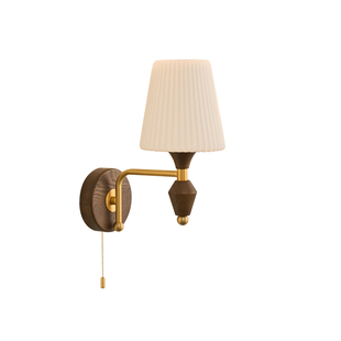 旭呈法式中古风卧室壁灯美式复古主卧床头灯客厅背景墙灯楼梯灯具