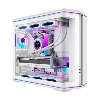 9800X3D纯白海景房颜值主机