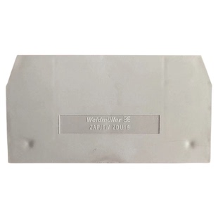 ZAP/TW ZDU 16  魏德米勒 弹簧式插拔端子 ZDU16 挡板 1745150000