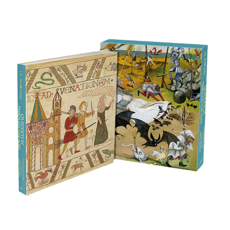 预售 英文原版 神奇的魁地奇球 豪华版 Quidditch Through the Ages 哈利波特外传Harry Potter J.K.罗琳 Emily Gravett插画