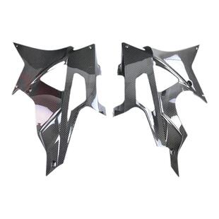 适用摩托车BMW S1000RR 2009-2014款  改装碳纤维大包围 下整流罩