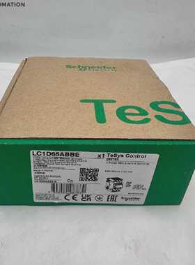 Schneider Electric LC1D65ABBE TeSys Contactor 3 Poles 65A Ev