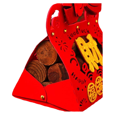 乔迁【新居进财】柴火摆件