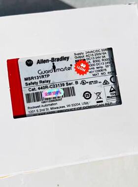 议价全新原装AB罗克韦尔安全继电器 MSR127R 430R-N23129