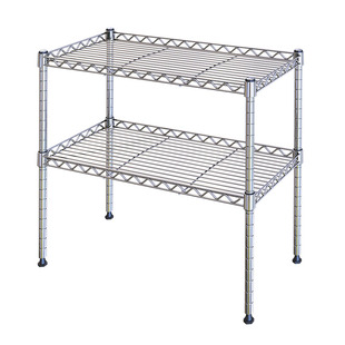 厨房置物架可调节隔层架桌面简易整理架夹缝收纳架橱柜分层窄架子