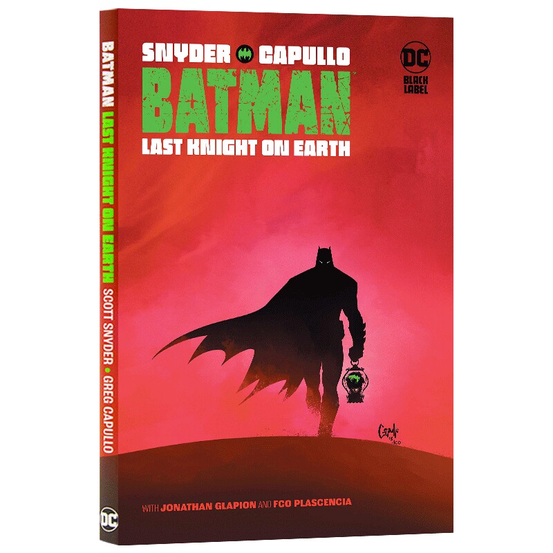 现货新版蝙蝠侠最后骑士DC黑标系列 DC漫画合集英文原版 Batman: Last Knight on Earth 蝙蝠侠 美国华纳DC 英雄 周边进口正版