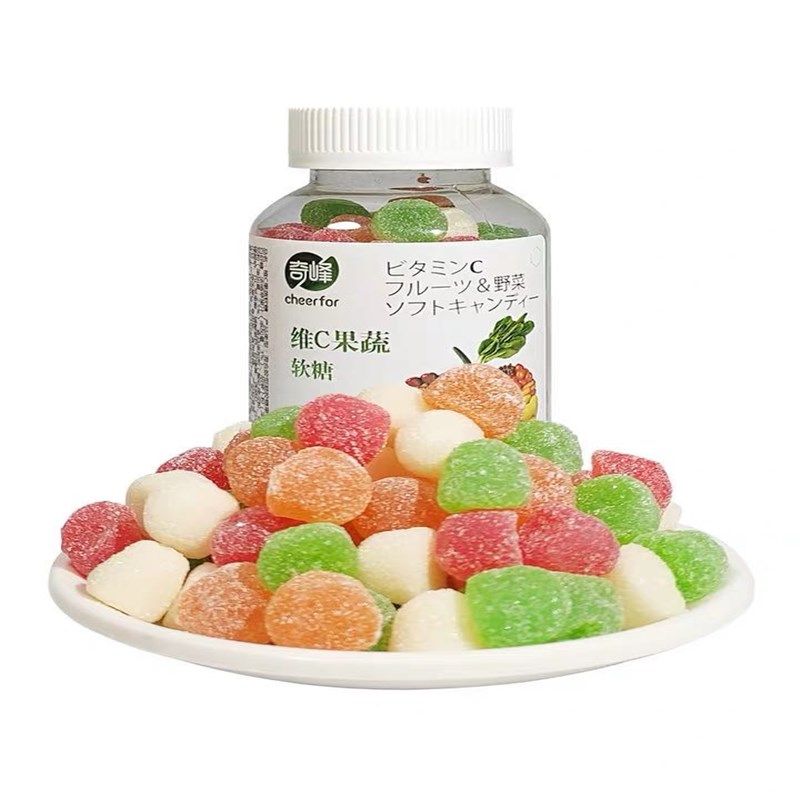 奇峰238g/瓶包邮果汁软糖