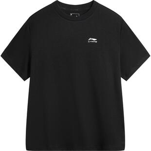 李宁童装短袖T恤男女小大童运动生活系列圆领夏季休闲针织童装