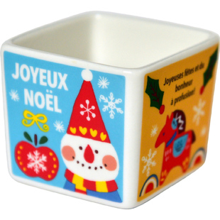 治愈系法式小可爱方块杯子120ml咖啡杯陶瓷方糖块手握无把手杯子