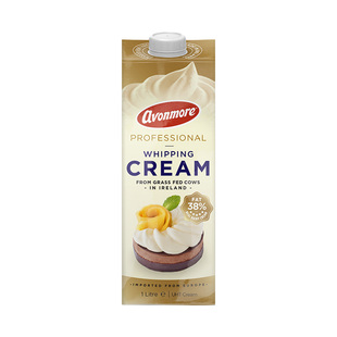 艾恩摩尔淡奶油12L爱尔兰进口动物奶油蛋糕裱花蛋挞烘焙商用原料