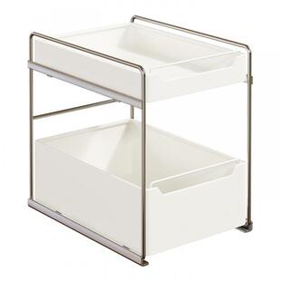 厨房下水槽置物架多功能收纳架调味架锅具橱柜拉篮抽拉式分层架子