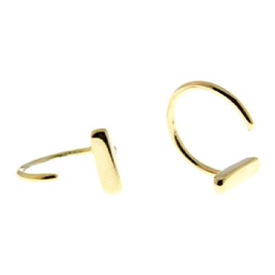 新品s925纯银极简气质INS小耳钉