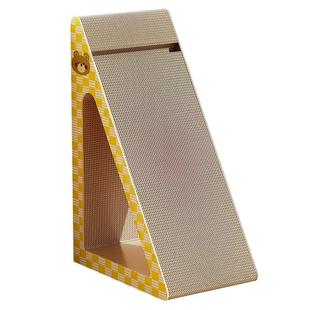 立式猫抓板三角形耐抓耐磨不掉屑磨爪子神器猫爪板猫玩具猫咪用品