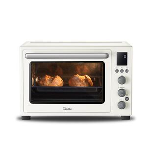 美的电烤箱24年新款家用搪瓷多功能大容量专业空气炸烤箱4012二代