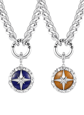 SinceYou星曜项链潮嘻哈古巴链