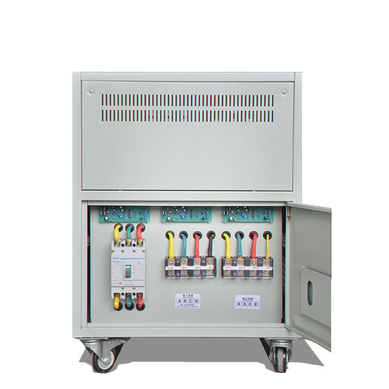 三相稳压器10/20/30/40/50/60/80KVA螺杆空压机/印刷机工业稳压器