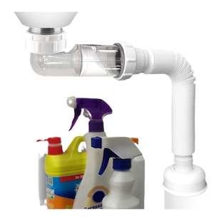 潜水艇下水管排水防返臭神器防臭器洗手盆洗脸池台盆面盆管道配件