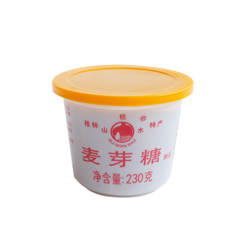麦芽糖牛轧糖烘焙原料糖浆果糖浆糖稀饴糖桂林山水牌特产230g原装