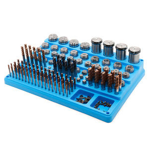 cnc数控刀具收纳盒er32筒夹头钻头bt30铣刀柄方刀杆丝锥加工中心