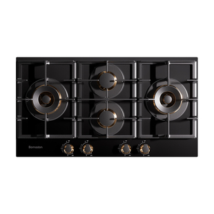 波曼登四眼燃气灶家用多头煤气灶四孔4头天然气嵌入台式液化气炉