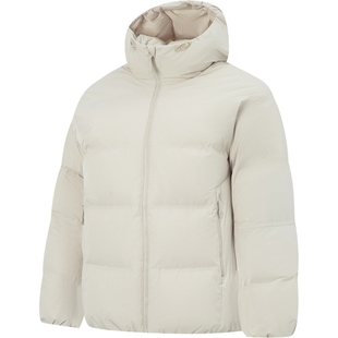 李宁户外CF溯|珑壳羽绒服短款女士连帽宽松秋冬保暖鸭绒运动服