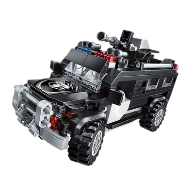 启蒙男孩子消防车积木儿童礼物