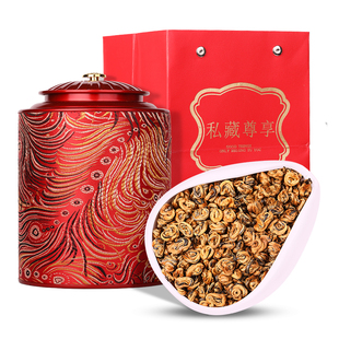 红茶正品官方旗舰店凤庆特级古树滇红茶浓香型蜜香金螺茶叶自己喝