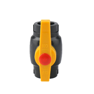 PE钢芯球阀6分32塑料钢芯阀门开关4分pe配件自来水管管材接头管件