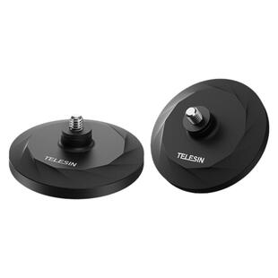 TELESIN泰迅适配insta360 GO3磁吸底座汽车吸盘拇指运动相机手机通用磁吸底座go3s配件