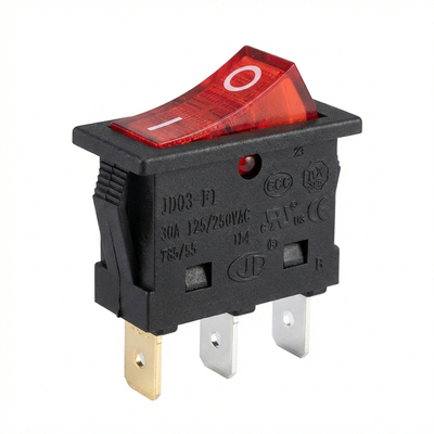 KCD3直流12V30A50A船型翘板开关