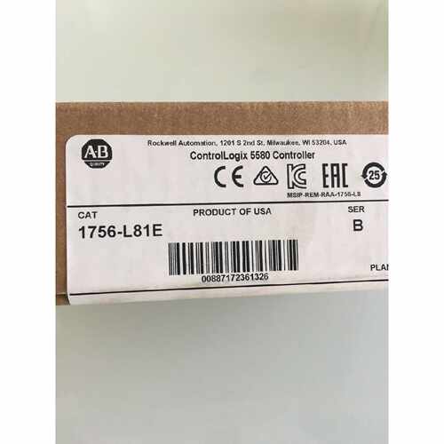 议价1756-L81E  1756-L83E 1756-L83SE全新原装 AB PLC控制器现货