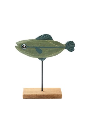地中海海洋风格木质小鱼摆件摆件