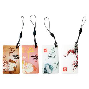 定制复旦IC滴胶卡ID物业梯控门禁卡M1卡印刷电车充电卡智能锁IC卡