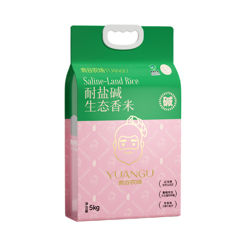 袁谷耐盐碱生态香米5kg