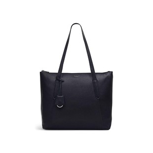 Radley英国奢品黑色牛皮单肩包托特包百搭通勤大容量上学耐脏22FW