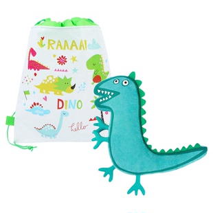 小猪佩琪佩奇同款乔治的恐龙先生毛绒玩具偶布娃娃男女孩抱着睡觉