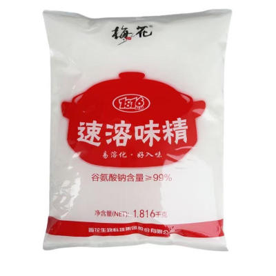 梅花速溶味精1816g无盐餐饮商用
