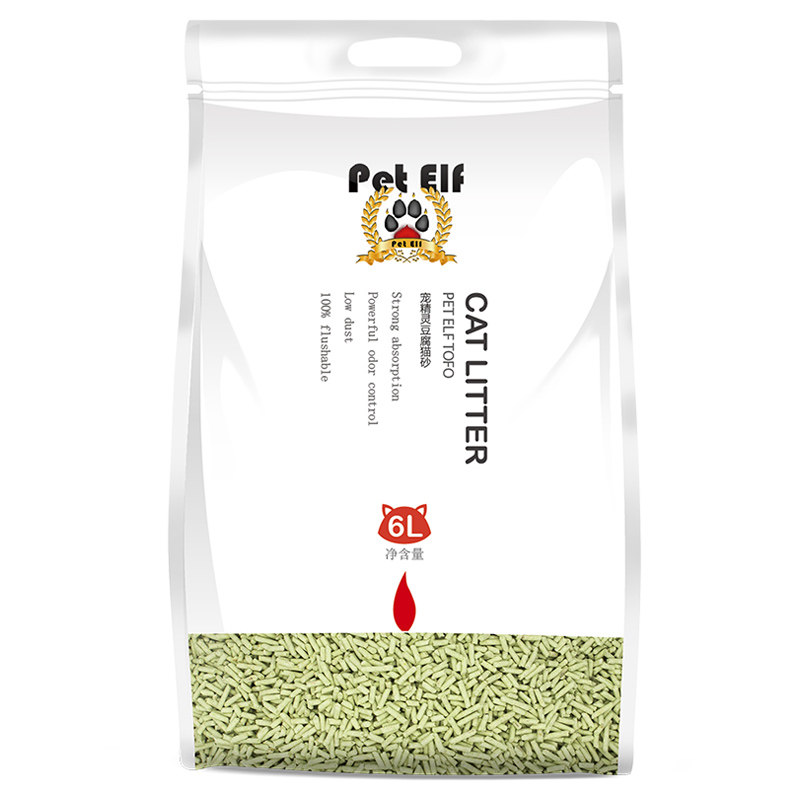 绿茶粗颗粒留香豆腐猫砂拍三送一