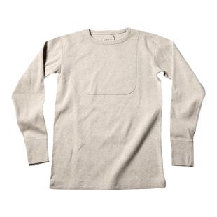 恶犬BRONSON复刻USN双层前襟打底衫纯原色T恤男女加厚重磅长袖TEE