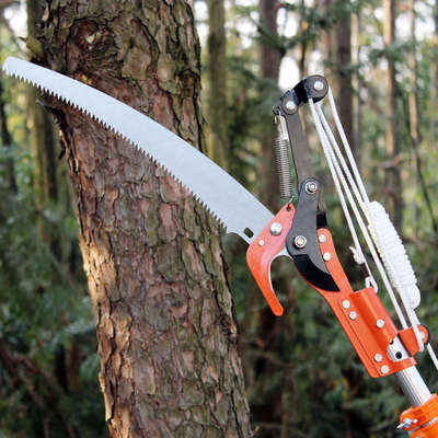 加长高枝剪高空修枝剪伸缩高枝锯剪锯树果树专用修剪树枝园林剪刀