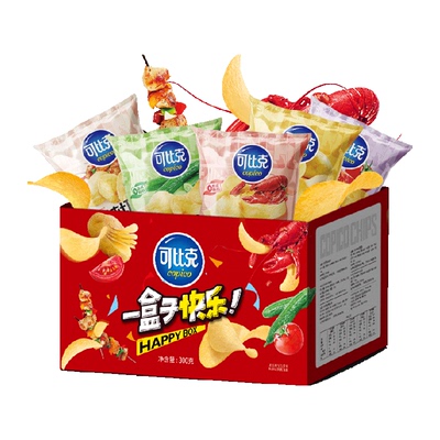 可比克快乐解馋零食薯片